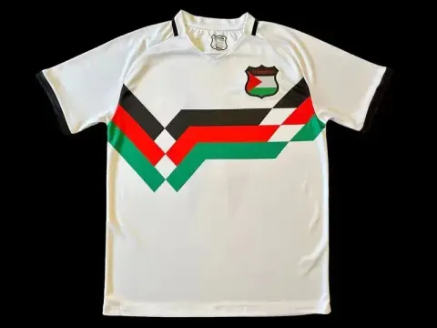 Palestine Jersey option 2425 retro three-color palestine