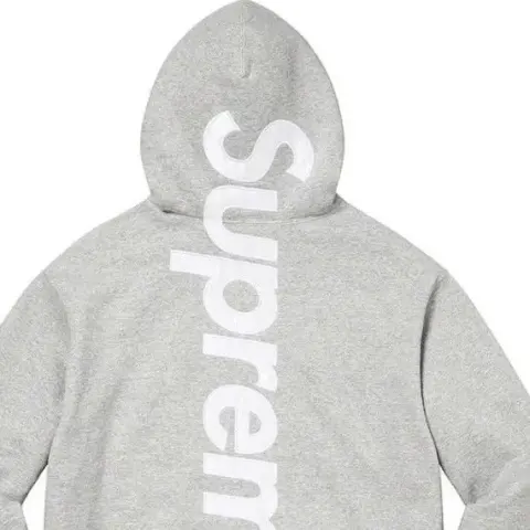 Supreme Hoodie option Flower Grey