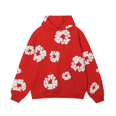 Denim Tears Hoodie option Red [coat]]