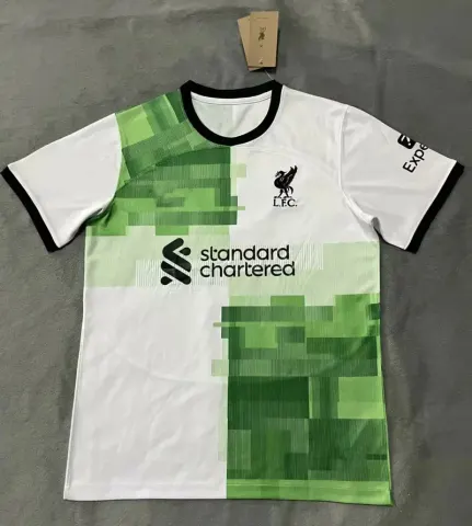 Barcelona Jersey 23/24 option 2324 Liverpool away game