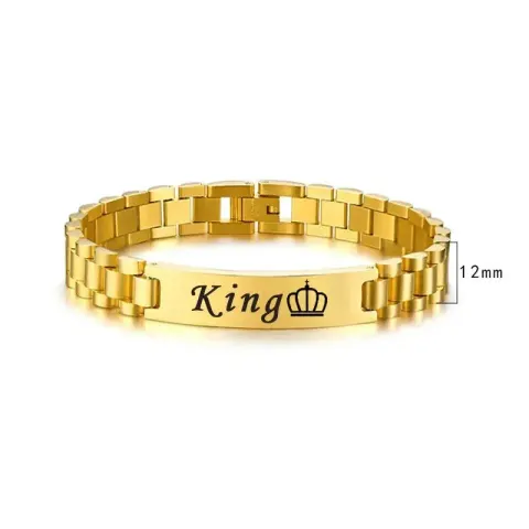 Lacoste Bracelet option Gold-width 12mm [21CM] lettering