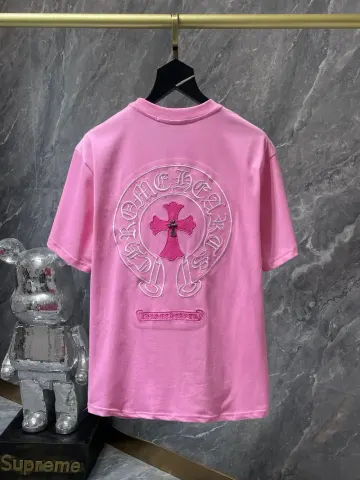 Chrome Hearts Tee option 6110 Pink