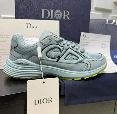 Dior B30 All Black Shoes option 13