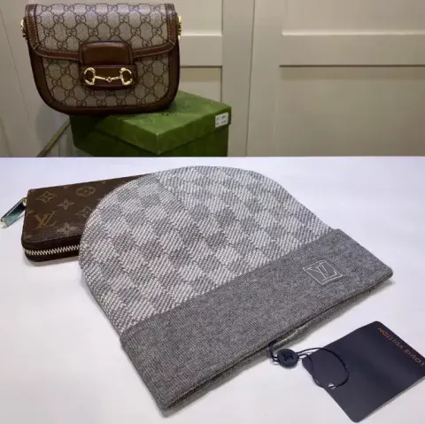 LV Budget Beanie option A- 2 Gray
