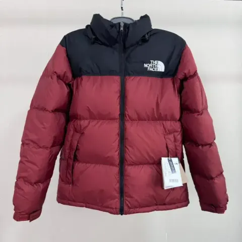 Budget/Best TNF Nuptse Jacket option 96 feather brick red