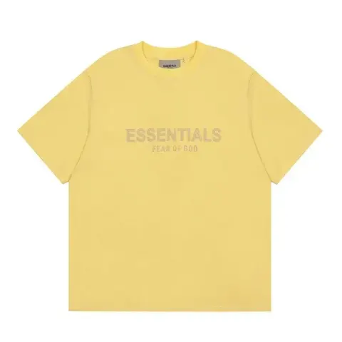 Essentials Tees option Bright yellow