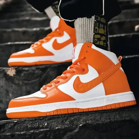 Jordan 1 High "Not For Resale" option 885 Laser Orange