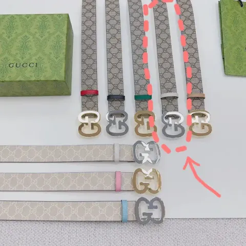 Best Batch for Gucci Belt option Deep face creamy-white