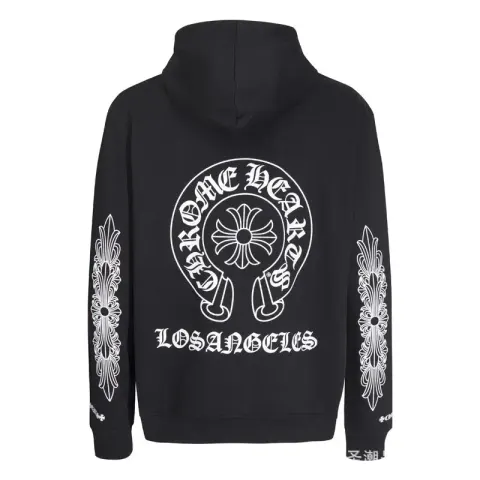 Chrome Hearts Zip Up Hoodies option Black 5009