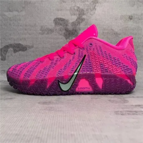 Nike JA 3 "Light Show" Basketball Shoes option purple red