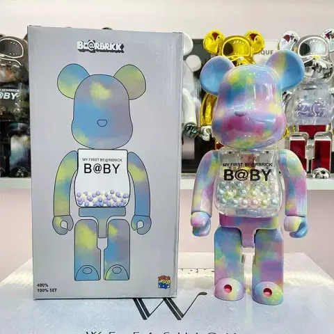 Bearbrick 400% option spun sugar