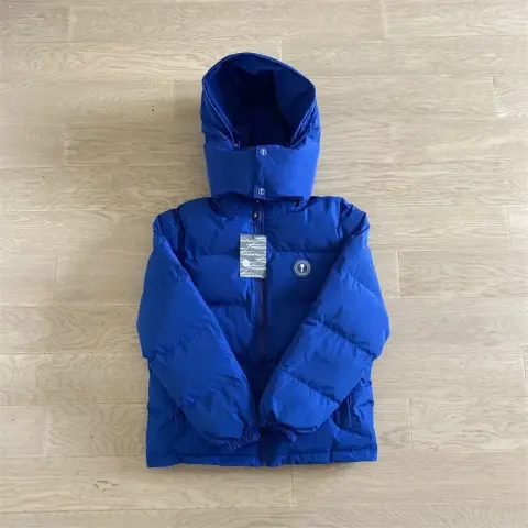 Shiny Trapstar Jacket option Classic Dark Blue Jacket
