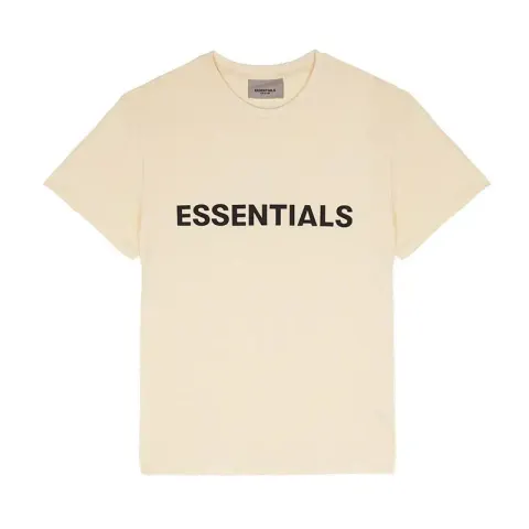 Fear Of God T-shirts option Beige apricot color