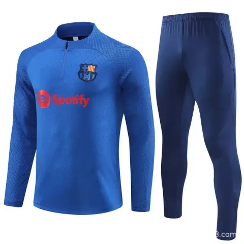 Barcelona Tracksuit option 2223 Barcelona color blue [steel pressur