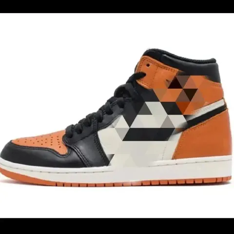 Jordan 1 Union Black Toe option Black buckle broken