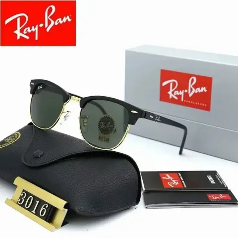 Ray-Ban Sunglasses option 3016 gold black frame gray sheet distribution box