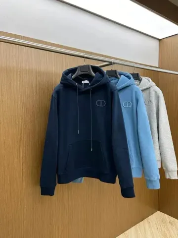 Christian Dior Basic Hoodie option navy blue