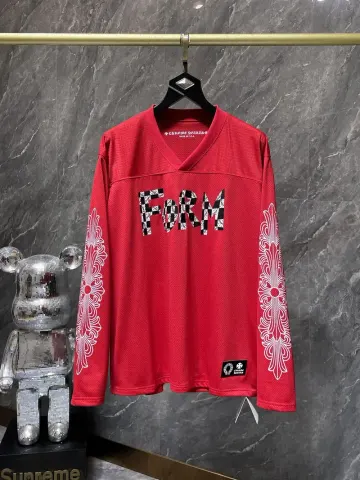 Chrome Hearts Baby Blue Pants option Red Long Sleeve 2