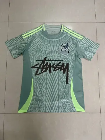 Stussy Jerseys option 2425 Mexico Away With Letters