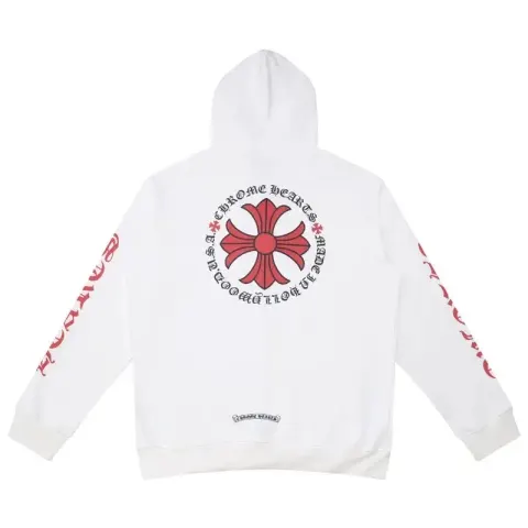 Chrome Hearts Zip Up Hoodies option White 5002