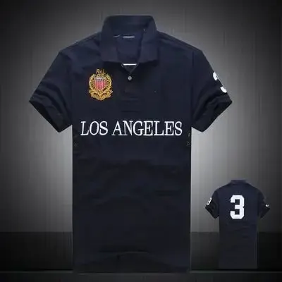 Polo Shirts (15+ Styles) option Los Angeles sapphire blue