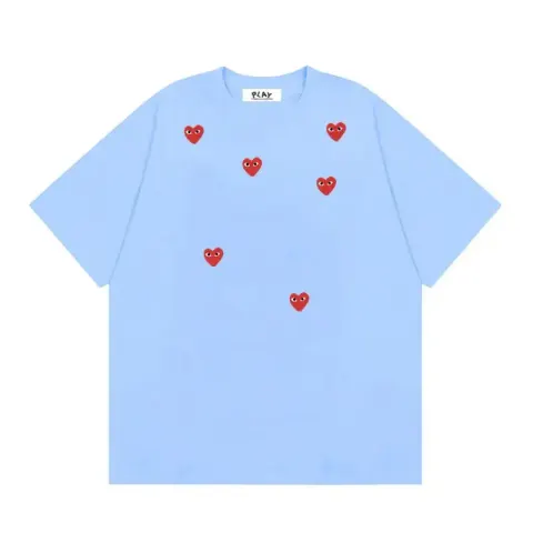 Cdg Tee option 01 Sky Blue