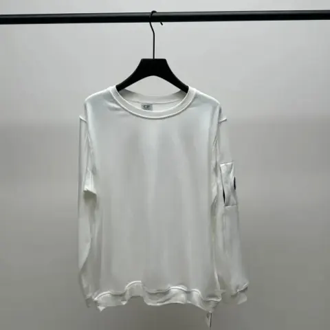 CP Company Hoodie option white