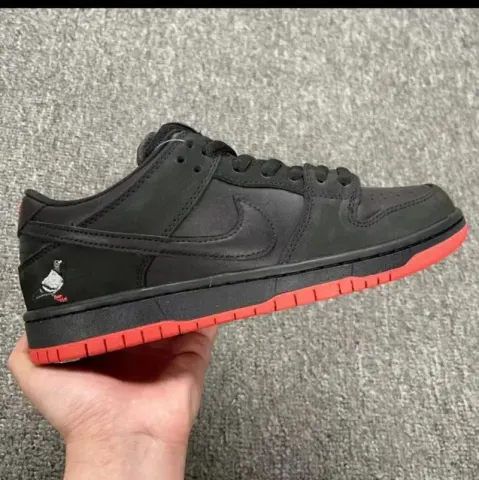Dunk Powerpuff Shoes option Black Pigeon