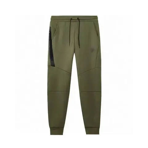 Nike Tech Fleece Black Hoodie option Army Green Trousers
