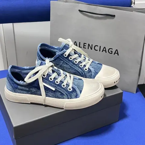 Balenciaga Paris Shoes option Denim shoes