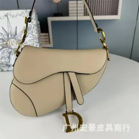 DIOR Saddle option Plain Apricot