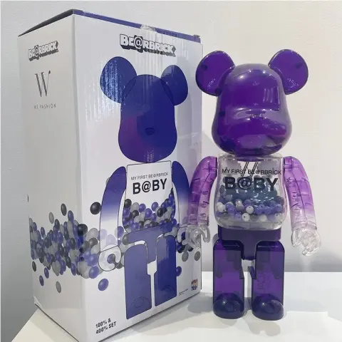 Be@RBRICK 400% option Qianqiu Purple