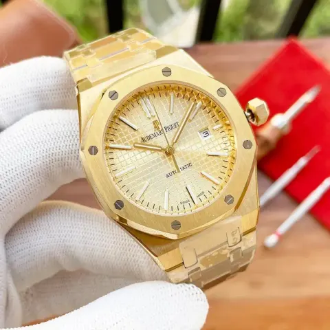 Audemars Piguet Silver Band option Gold-plated steel strip with gold shell