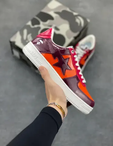 Bape SK8 ( Tons Of Colorways ) option rose red