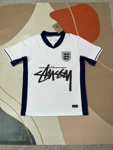 Stussy Jerseys option 2425 England home with letters