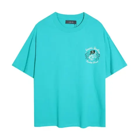 Amiri T-Shirts option 2014 Lake Blue