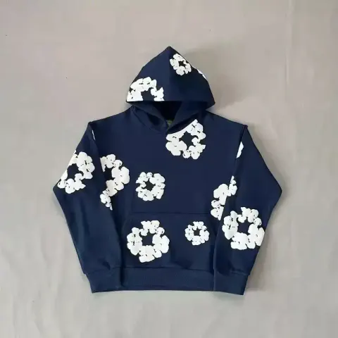 Denim Tears Hoodie ( All Colorways ) option XH01 blue color/sweater/High version
