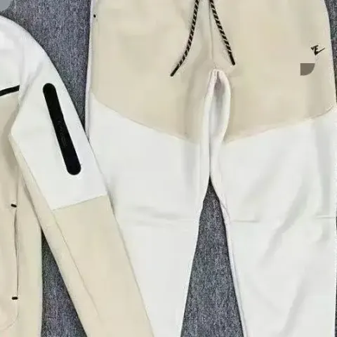 Nike Tech Fleece Black Hoodie option Rice Spin Khachi Trousers