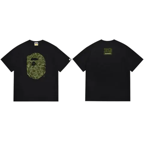 Bape Tees option 173 black and green