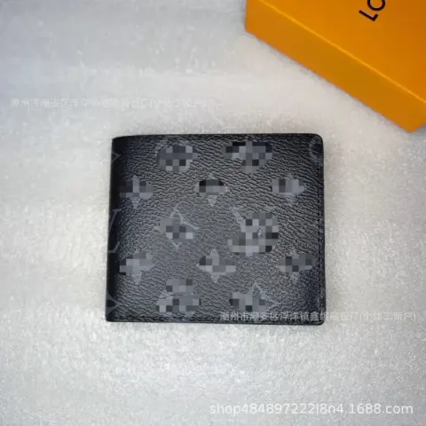 LV Wallet Flowers option Black Flower