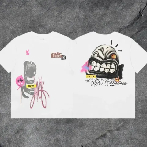 Travis Scott Tee 69cw option White 3166
