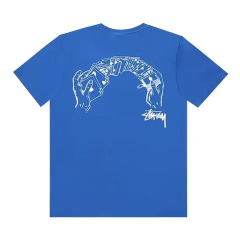 Stussy POLO option S889632# color blue