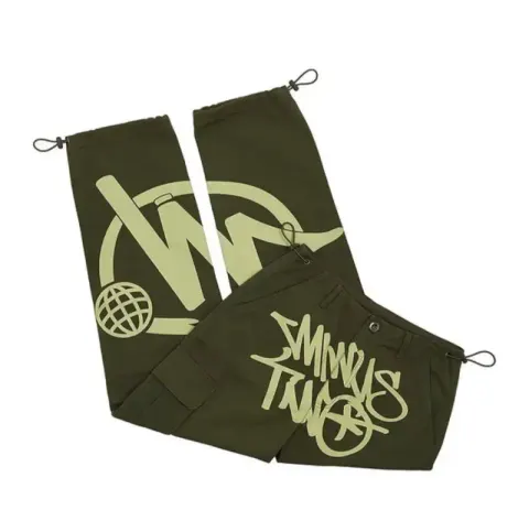 Minus Two Cargo Pants option Military Green