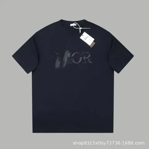 Christian Dior Atelier T-Shirt option Black Grey Letters