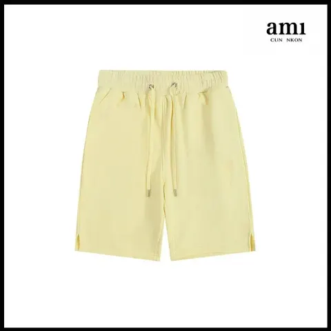 Ami Shorts option light yellow [A14 flat embroidery]]