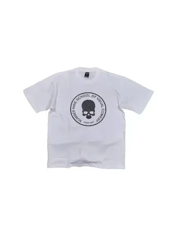 Number Nine Visual Comedy Shirt option white
