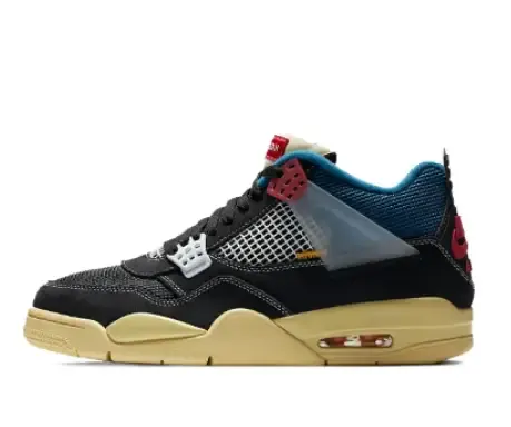 Jordan 4 Green Metallic option UN Joint Black and Blue DC9533-001