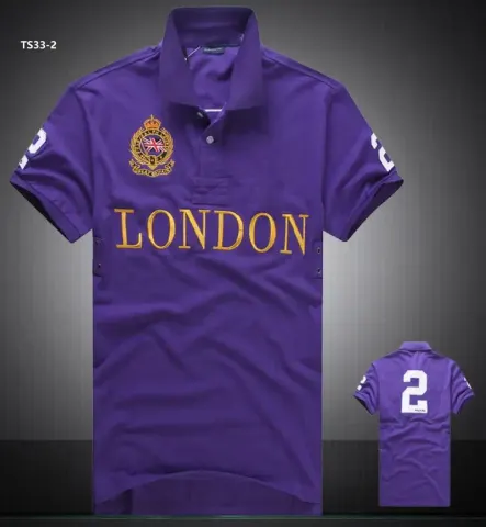 Ralph Lauren City Series Polo Shirt option London Purple