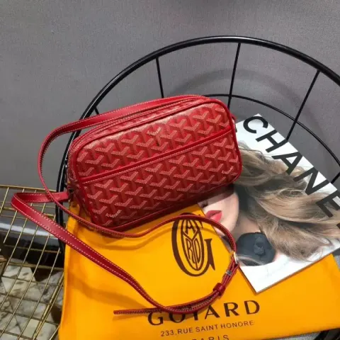 Goyard Bag option red