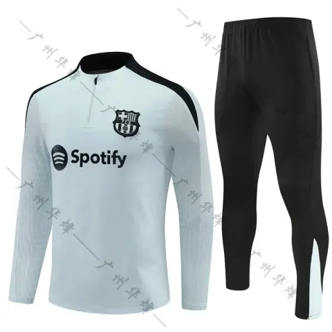 Barcelona Tracksuit option 2425 Barcelona Grey [player version]]